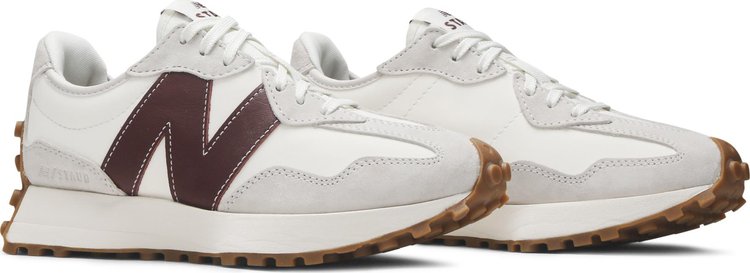 STAUD x Wmns 327 'Grey Burgundy'