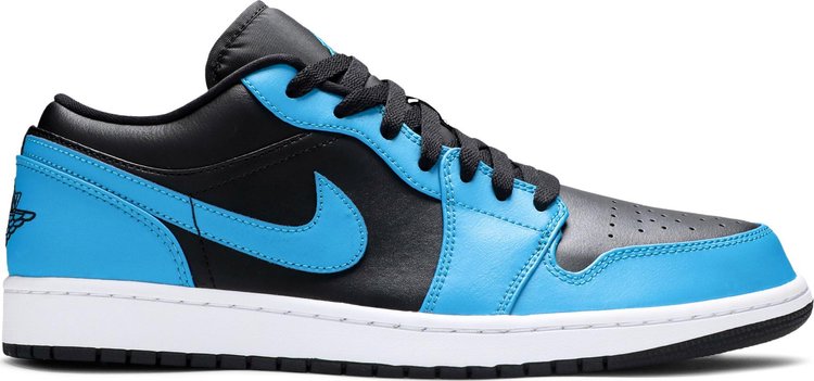 נעלי סניקרס Air Jordan 1 Low 'Laser Blue' של המותג נייקי בצבע כְּחוֹל עשויות 