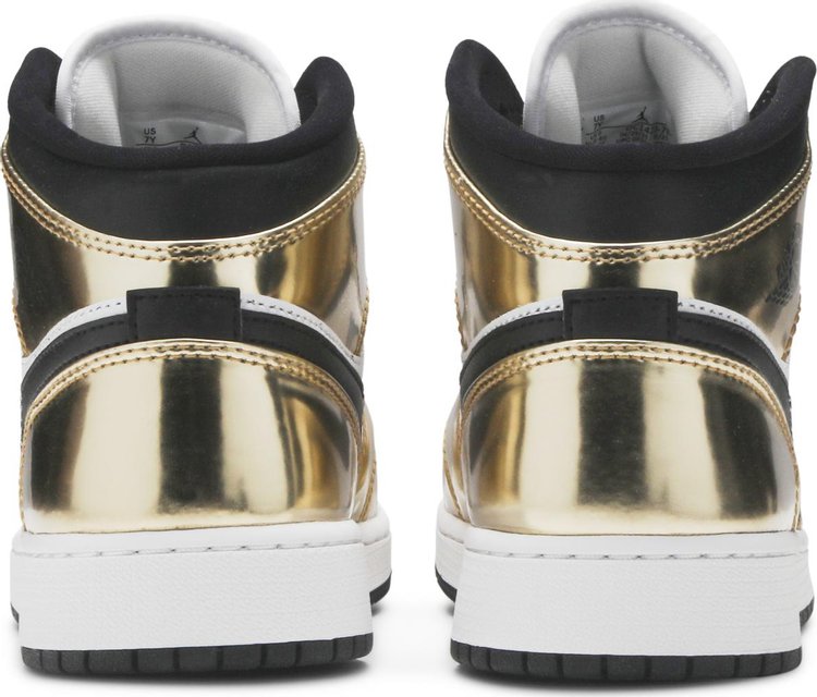 Air Jordan 1 Mid SE GS 'Metallic Gold'