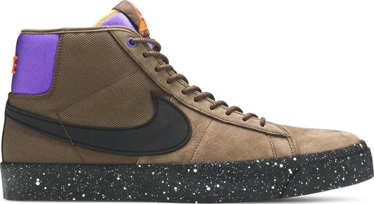נעלי סניקרס Grant Taylor x Zoom Blazer Mid Pro GT SB 'ACG' של המותג נייקי בצבע חום עשויות עוֹר