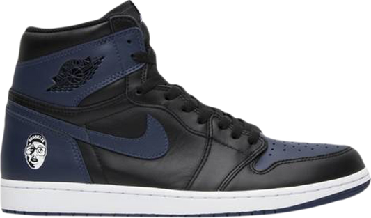 נעלי סניקרס Spike Lee x Air Jordan 1 Retro High OG 'Fort Greene' Sample של המותג נייקי בצבע כְּחוֹל עשויות עוֹר