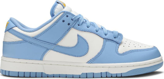 נעלי סניקרס Wmns Dunk Low 'Coast' של המותג נייקי בצבע כְּחוֹל עשויות עוֹר