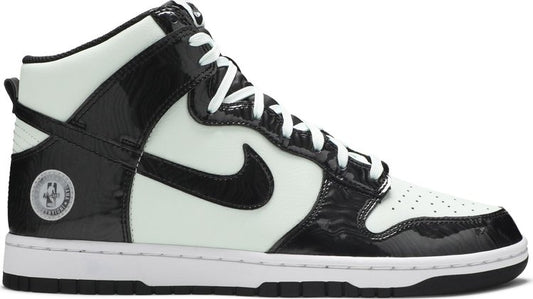 נעלי סניקרס Dunk High SE 'All Star 2021' של המותג נייקי בצבע ירוק עשויות עור פטנט