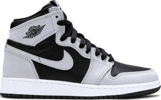 נעלי סניקרס Air Jordan 1 Retro High OG GS 'Shadow 2.0' של המותג נייקי בצבע אפור עשויות עור (זמש)