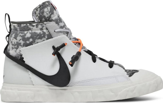 נעלי סניקרס READYMADE x Blazer Mid 'White Camo' של המותג נייקי בצבע לבן עשויות 