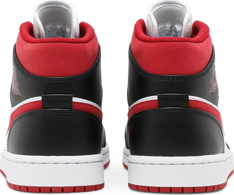 Air Jordan 1 Mid 'Black Gym Red'