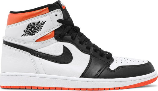 נעלי סניקרס Air Jordan 1 Retro High OG 'Electro Orange' של המותג נייקי בצבע כתום עשויות עוֹר