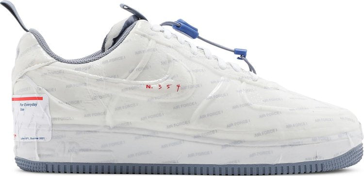 נעלי סניקרס USPS x Air Force 1 Low Experimental 'Postal Service' של המותג נייקי בצבע לבן עשויות עוֹר