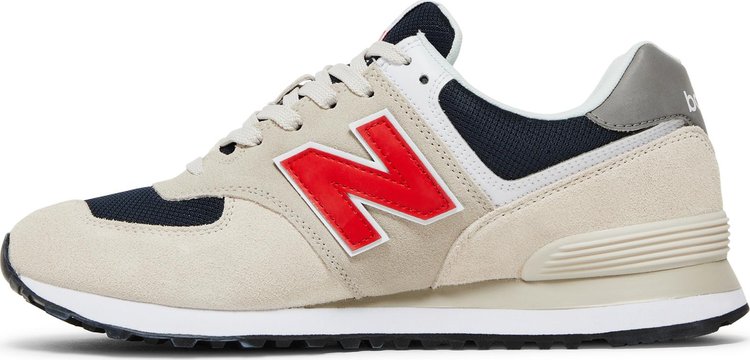 574 'Beige Red Blue'