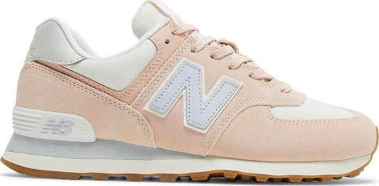 נעלי סניקרס Wmns 574 'Tencel - Rose Water Sea Salt' של המותג ניו באלאנס בצבע וָרוֹד עשויות 