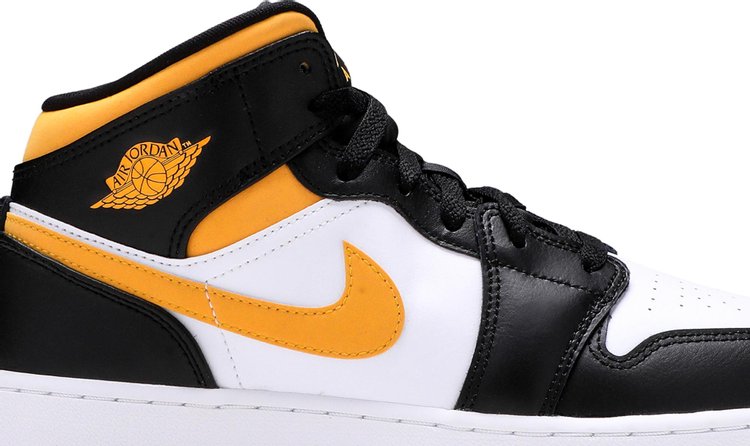 Air Jordan 1 Mid GS 'Black University Gold'