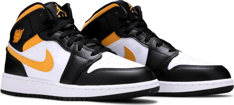 Air Jordan 1 Mid GS 'Black University Gold'