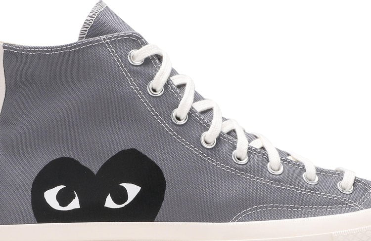 Comme des Garçons PLAY x Chuck 70 High 'Steel Gray'