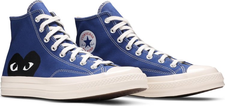 Comme des Garçons PLAY x Chuck 70 High 'Blue Quartz'