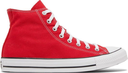 נעלי סניקרס Chuck Taylor All Star Hi 'Red' של המותג קונברס אולסטאר בצבע אָדוֹם עשויות 