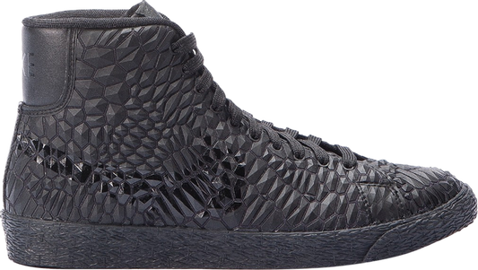 נעלי סניקרס Wmns Blazer Mid DMB 'Black' של המותג נייקי בצבע שָׁחוֹר עשויות 