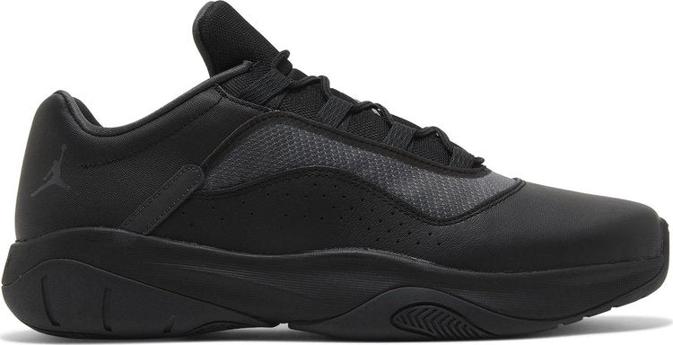 נעלי סניקרס Air Jordan 11 CMFT Low 'Black Anthracite' של המותג נייקי בצבע שָׁחוֹר עשויות עוֹר