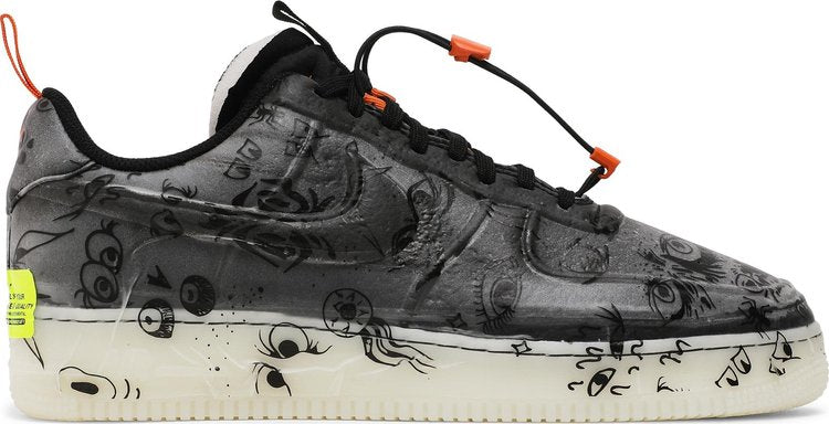 נעלי סניקרס Air Force 1 Experimental 'Halloween' של המותג נייקי בצבע כתום עשויות 