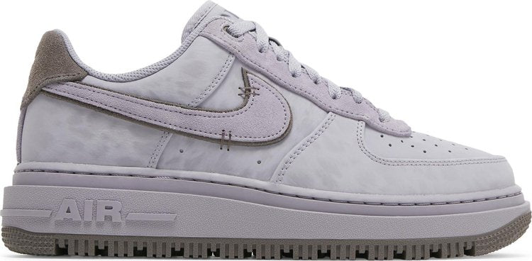 נעלי סניקרס Air Force 1 Luxe 'Provence Purple' של המותג נייקי בצבע סָגוֹל עשויות עוֹר