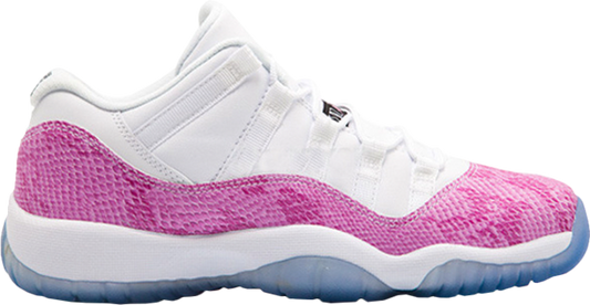 נעלי סניקרס Air Jordan 11 Retro Low GG 'Snakeskin' של המותג נייקי בצבע לבן עשויות 