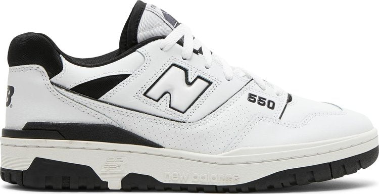 נעלי סניקרס 550 'Oreo' של המותג ניו באלאנס בצבע לבן עשויות עוֹר