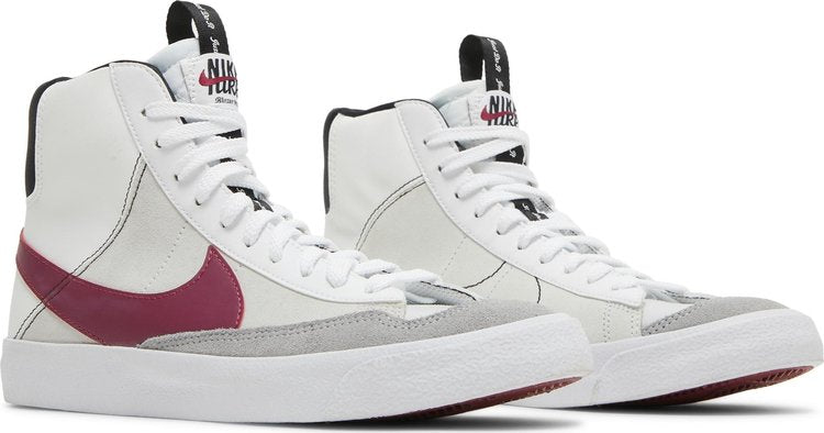 Blazer Mid '77 SE GS 'White Rush Maroon'