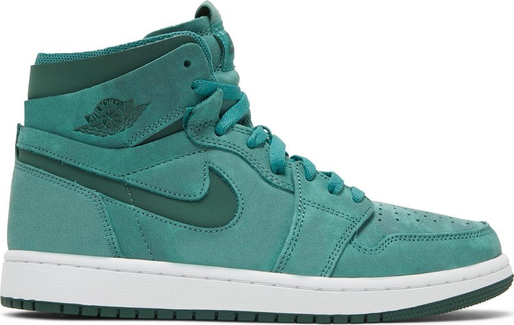 נעלי סניקרס Wmns Air Jordan 1 High Zoom Comfort 'Neptune Green' של המותג נייקי בצבע ירוק עשויות עוֹר