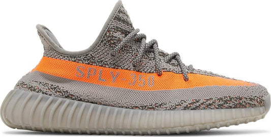 נעלי סניקרס Yeezy Boost 350 V2 'Beluga Reflective' של המותג אדידס בצבע אפור עשויות ניילון פוליאסטר Primeknit