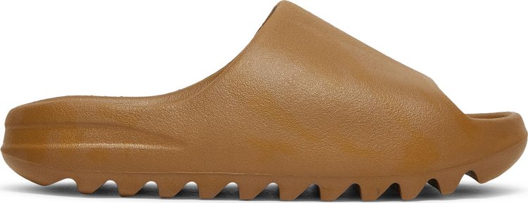 נעלי סניקרס Yeezy Slides 'Ochre' של המותג אדידס בצבע חום עשויות קצף מסוג EVA (פולימר)