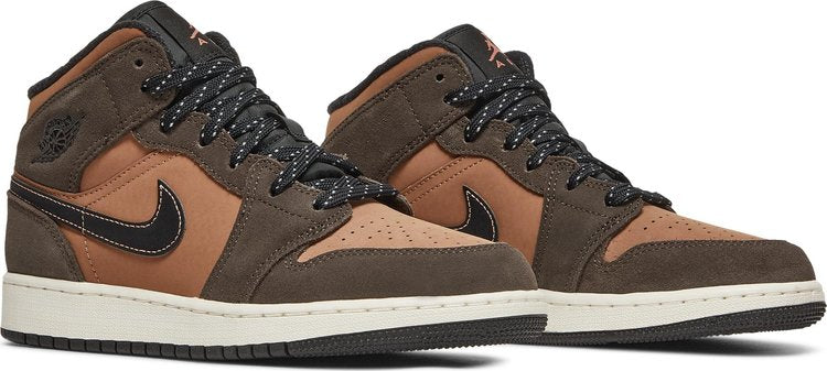 Air Jordan 1 Mid SE GS 'Earth Tone'