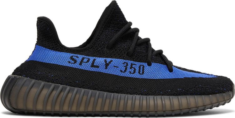 נעלי סניקרס Yeezy Boost 350 V2 'Dazzling Blue' של המותג אדידס בצבע כְּחוֹל עשויות ניילון פוליאסטר Primeknit