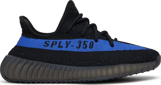 נעלי סניקרס Yeezy Boost 350 V2 Kids 'Dazzling Blue' של המותג אדידס בצבע כְּחוֹל עשויות ניילון פוליאסטר Primeknit