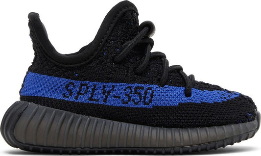 נעלי סניקרס Yeezy Boost 350 V2 Infants 'Dazzling Blue' של המותג אדידס בצבע כְּחוֹל עשויות ניילון פוליאסטר Primeknit