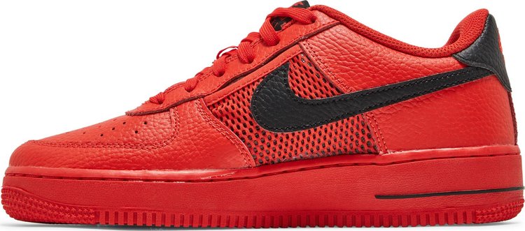 Air Force 1 LV8 GS ' Mesh Pocket-Habanero Red '