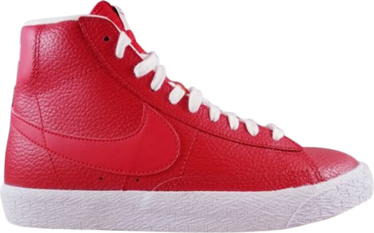 נעלי סניקרס Blazer Mid GS 'Game Red' של המותג נייקי בצבע אָדוֹם עשויות 