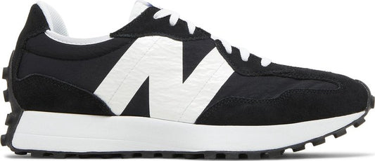 נעלי סניקרס 327 'Black' של המותג ניו באלאנס בצבע שָׁחוֹר עשויות עור (זמש)