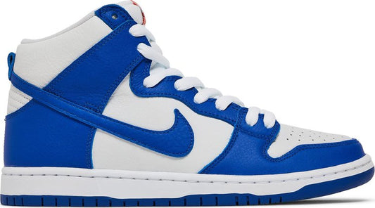 נעלי סניקרס Dunk High Pro ISO SB 'Kentucky' של המותג נייקי בצבע כְּחוֹל עשויות עוֹר