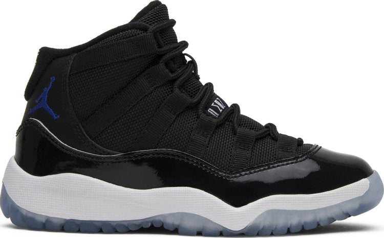 נעלי סניקרס Air Jordan 11 Retro BP 'Space Jam' 2016 של המותג נייקי בצבע שָׁחוֹר עשויות 