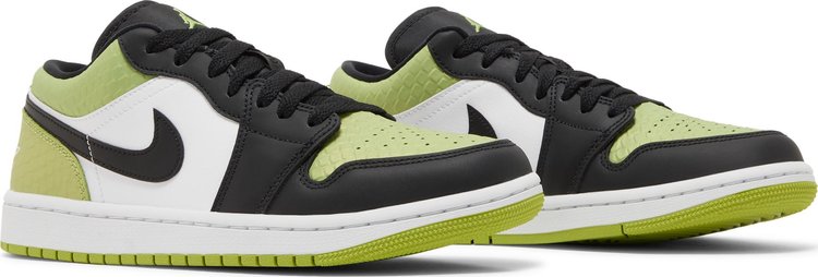 Wmns Air Jordan 1 Low SE 'Vivid Green Snakeskin'