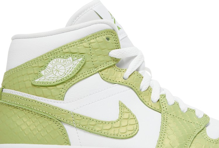 Wmns Air Jordan 1 Mid SE 'Green Python'