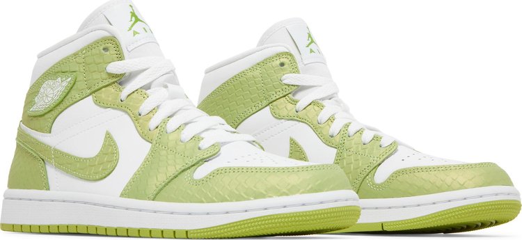 Wmns Air Jordan 1 Mid SE 'Green Python'