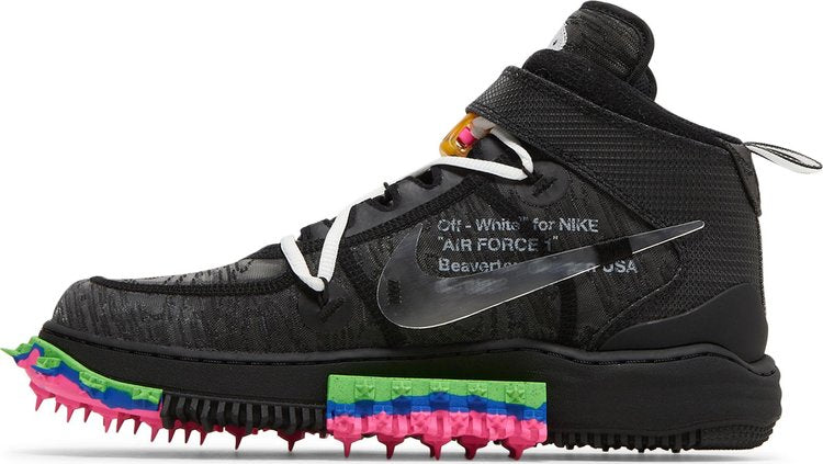 Off-White x Air Force One Mid-Black