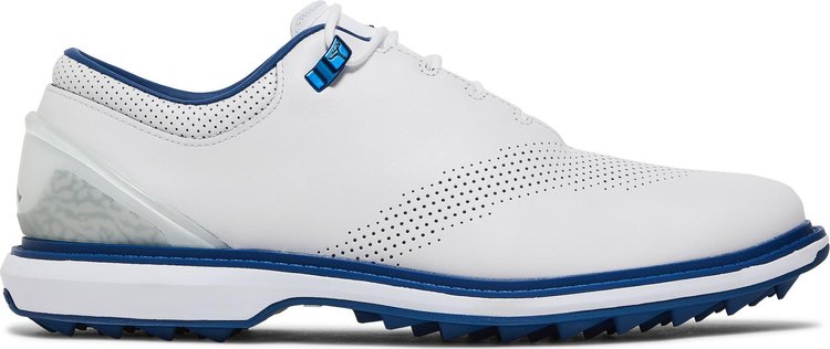 נעלי סניקרס Jordan ADG 4 'White French Blue' של המותג נייקי בצבע לבן עשויות עוֹר