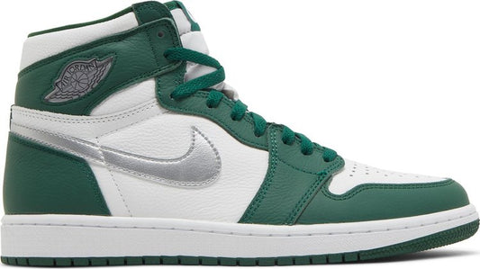 נעלי סניקרס Air Jordan 1 Retro High OG 'Gorge Green' של המותג נייקי בצבע ירוק עשויות עוֹר