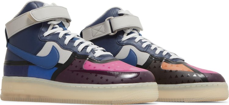 Air Force 1 High '07 'Thunder Blue Pink Prime'