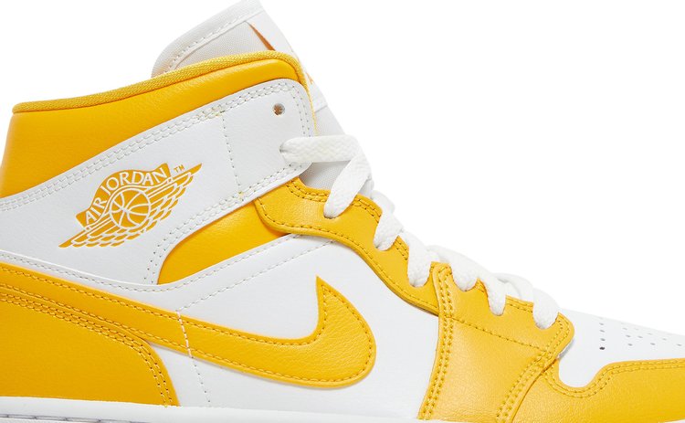 Wmns Air Jordan 1 Mid 'University Gold'