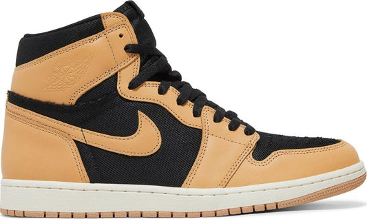 נעלי סניקרס Air Jordan 1 Retro High OG 'Heirloom' של המותג נייקי בצבע שָׁזוּף עשויות סינתטי