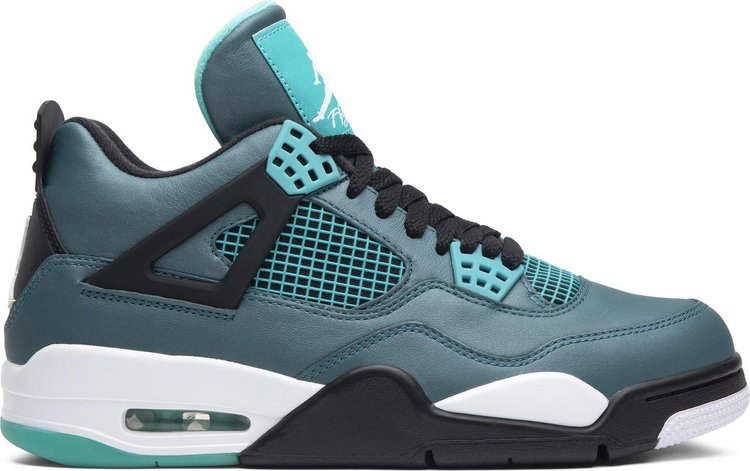 נעלי סניקרס Air Jordan 4 Retro 30th 'Teal' של המותג נייקי בצבע ירוק עשויות 