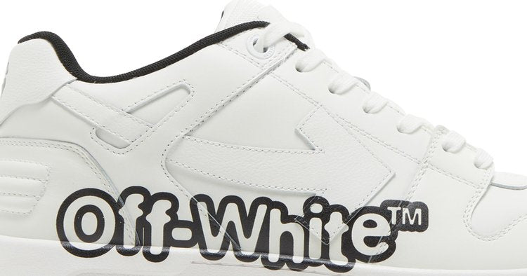 Off-White Out of Office Low 'Logo Print - White Black'