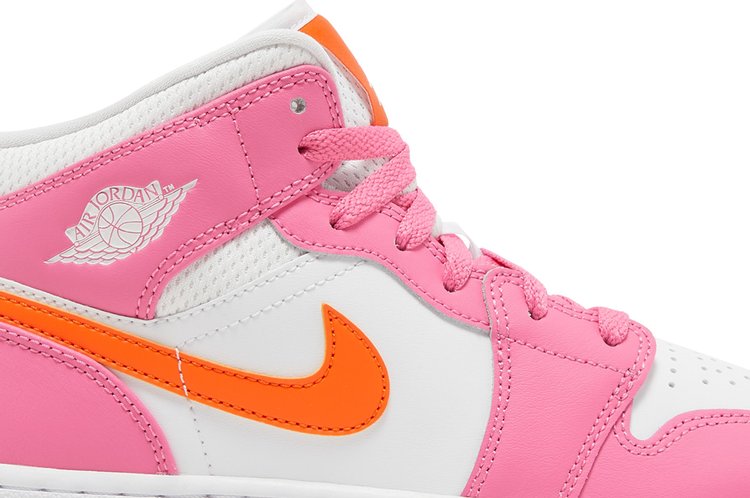 Air Jordan 1 Mid GS 'Pinksicle Orange'